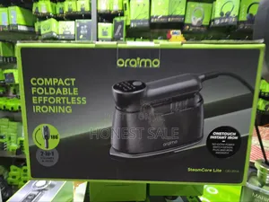 Oraimo SteamCore Lite Portable Steam Iron With 180° Rotating Handle