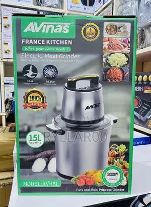 Avinas 15L Fufu Machine and Multipurpose Grinder