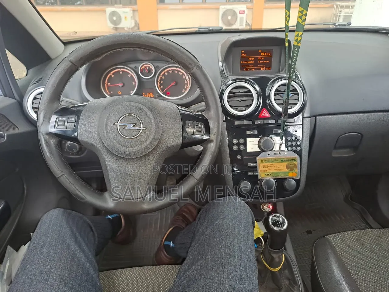 Opel Corsa 1.4 Enjoy Flex-Fix 2010 Blue