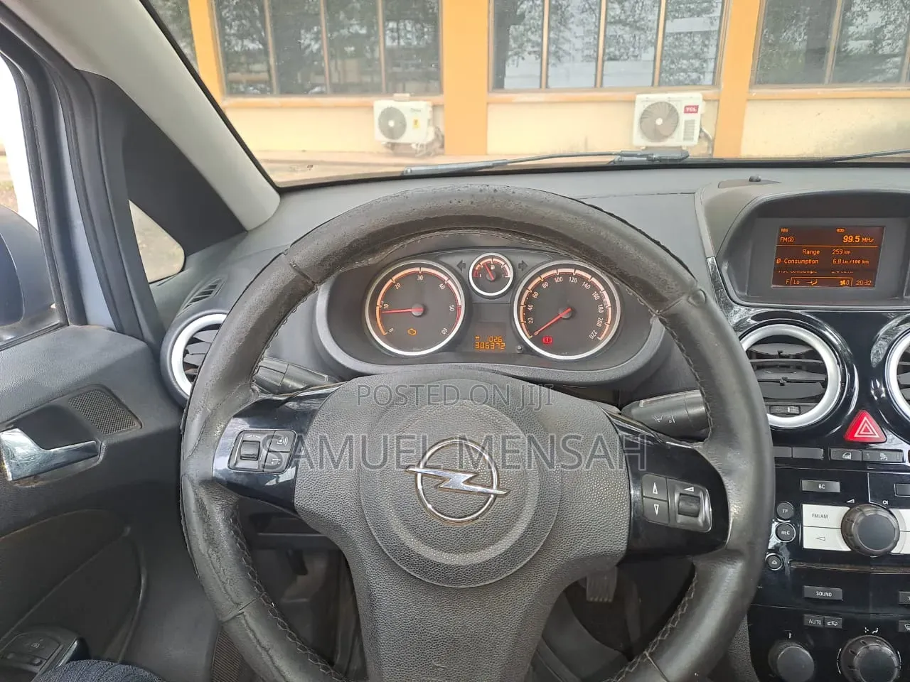 Opel Corsa 1.4 Enjoy Flex-Fix 2010 Blue