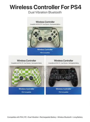Wireless Controller for PS4 Dual Vibration Bluetooth