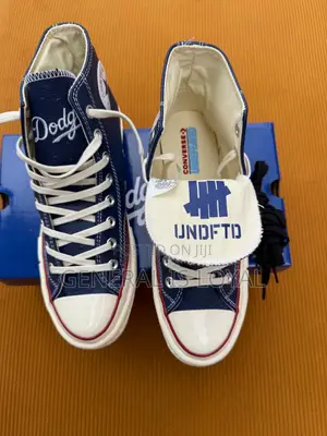 Blue Converse  X Dodgers X UNDEFEATED Chuck 70