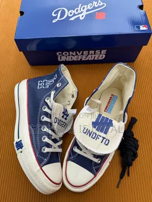 Blue Converse  X Dodgers X UNDEFEATED Chuck 70