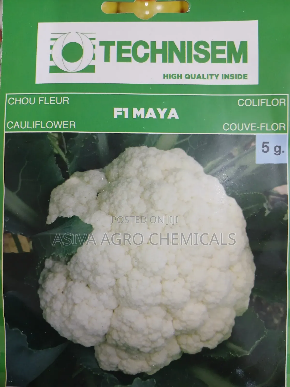 Cauliflower F1 Maya 1gram Seeds