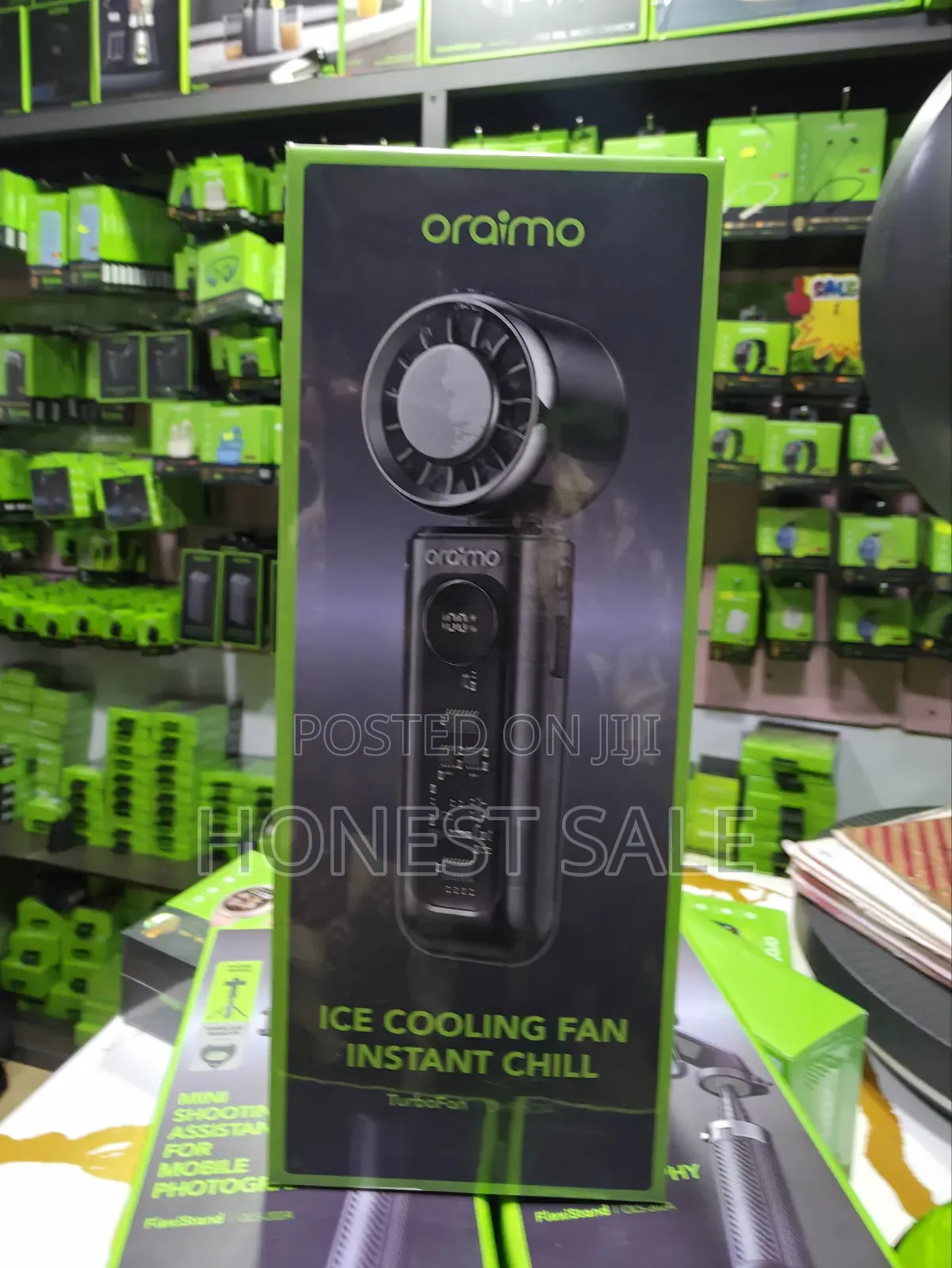 Oraimo TurboFan Rechargeable Foldable Handheld Fan