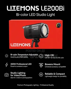 Bi-Color LED Studio Light
