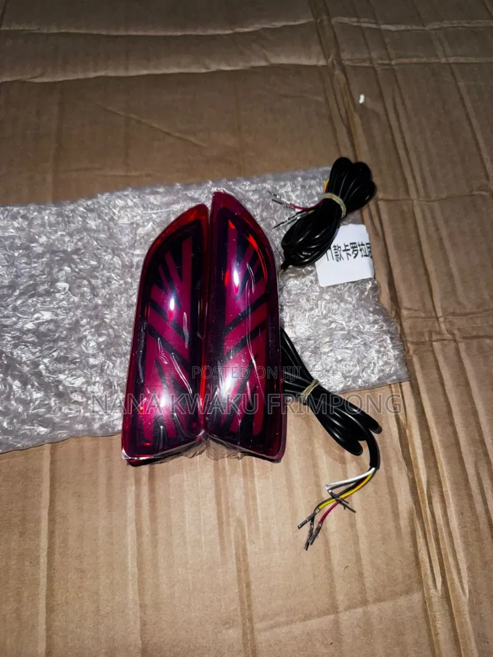 Toyota Corolla 2011 to 2013 Back Bumper Led Reflector Available
