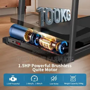 Treadmill With Bluetooth App and Speakers