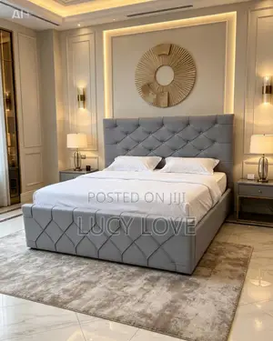 Leather Double Bedframe