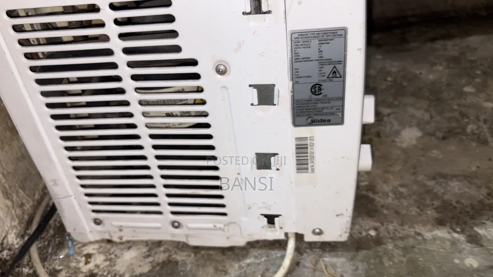 MIDEA 1.5 Horsepower Window AC