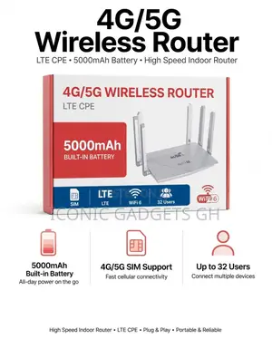 4g/5g Wireless Router Lte Cpe