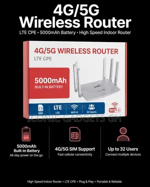 4g/5g Wireless Router Lte Cpe