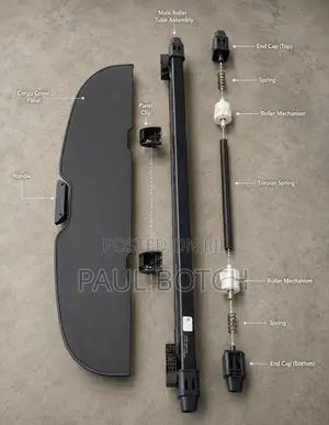 2024 Lexus RX350 Retractable Rear Trunk Cargo Tonneau Cover