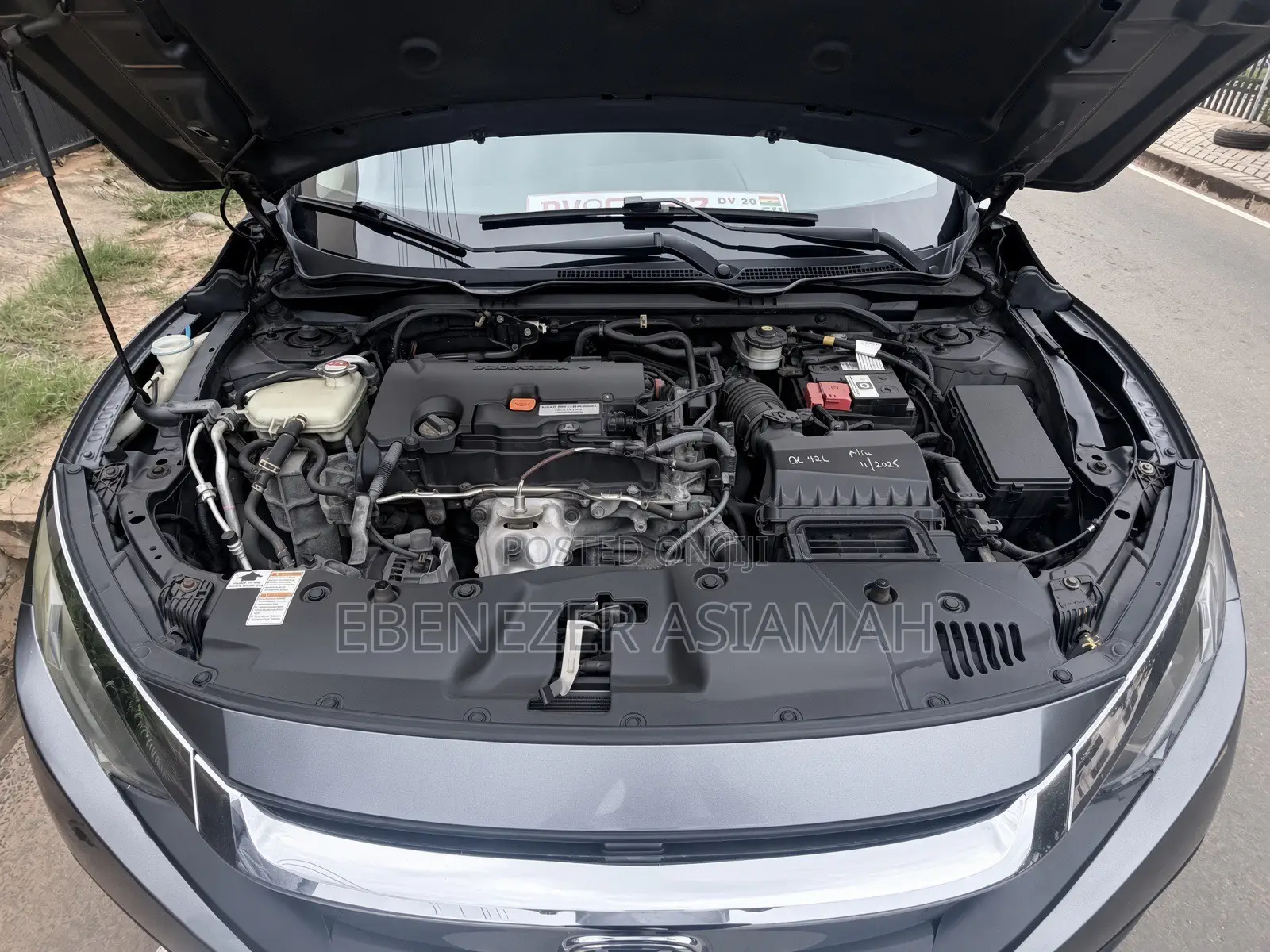 Honda Civic LX 4dr Sedan (2.0L 4cyl) 2016 Gray
