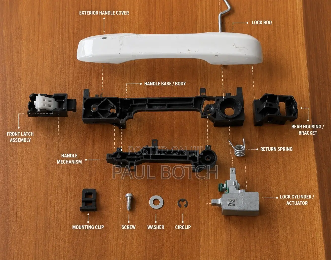 2023 Honda Civic Door Handle