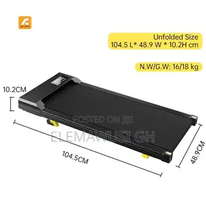 Foldable Portable Treadmill With LED Screen Electric Walking Pad