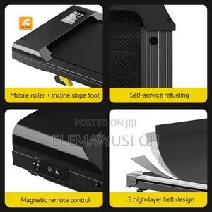 Foldable Portable Treadmill With LED Screen Electric Walking Pad