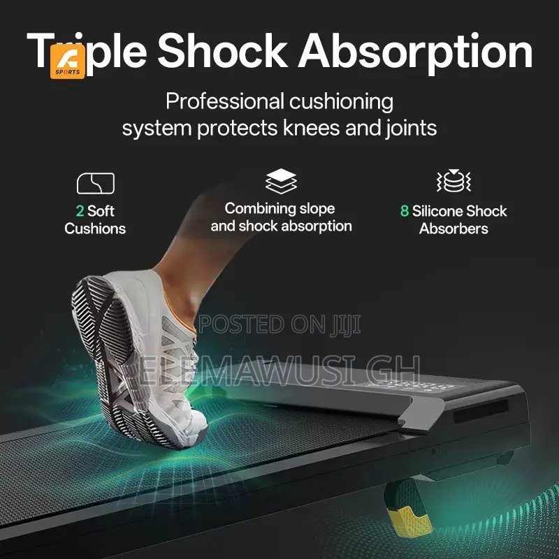 Foldable Portable Treadmill With LED Screen Electric Walking Pad