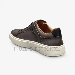 ALLEN EDMONDS Oliver Slip-on Stretch-Lace Brogue Sneaker (Size 44)