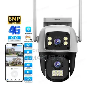 V380 Pro 4K Dual-Lens PTZ Security Camera