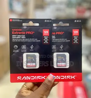 Sandisk 128gb Extreme Pro SDXC Uhs-I Memory Card