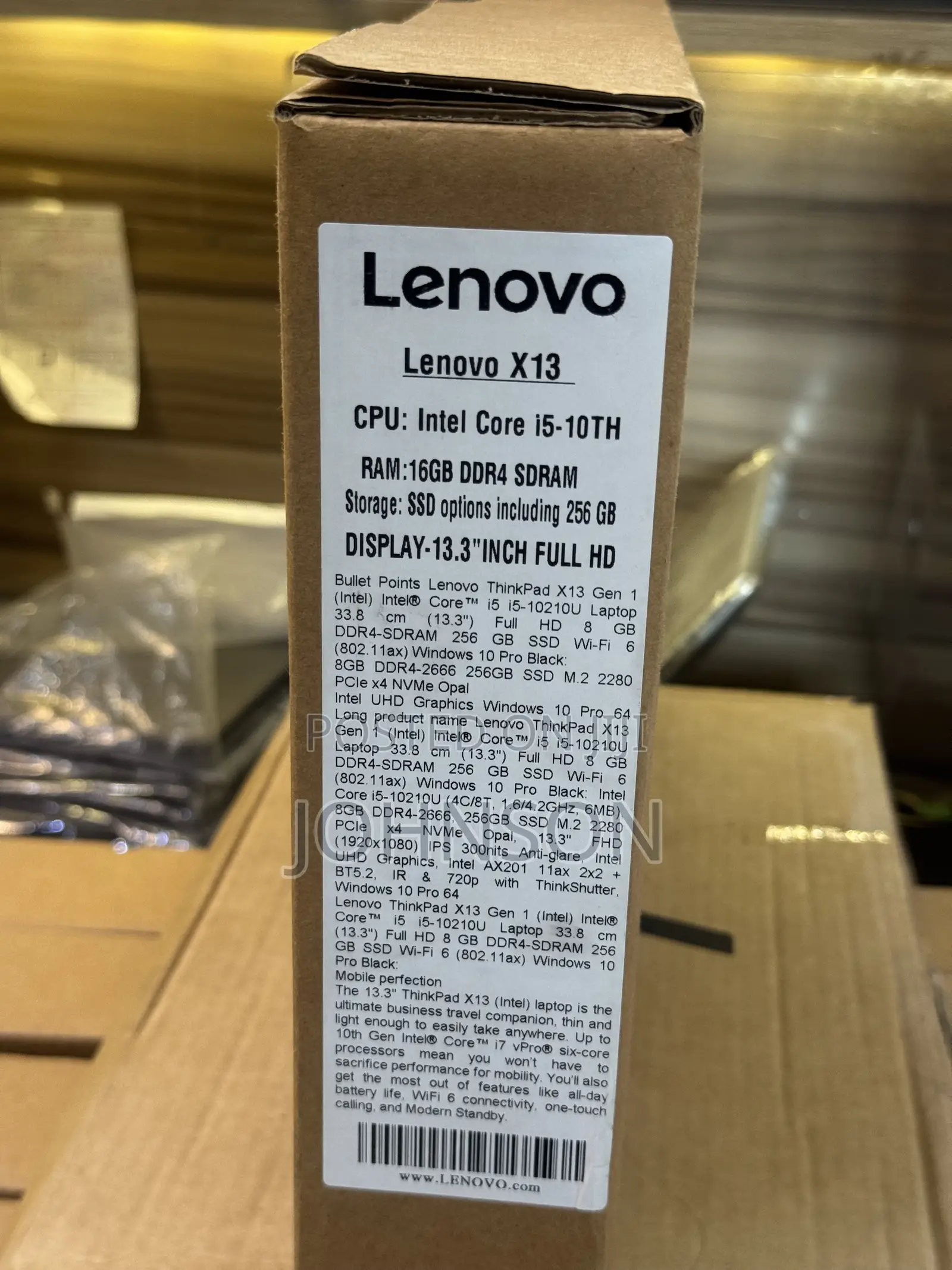 Laptop Lenovo ThinkPad X13 Gen 2 16GB Intel Core i5 SSD 256GB