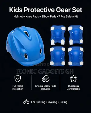 Kids Protective Gear Set 7 PCS Safety Kit -