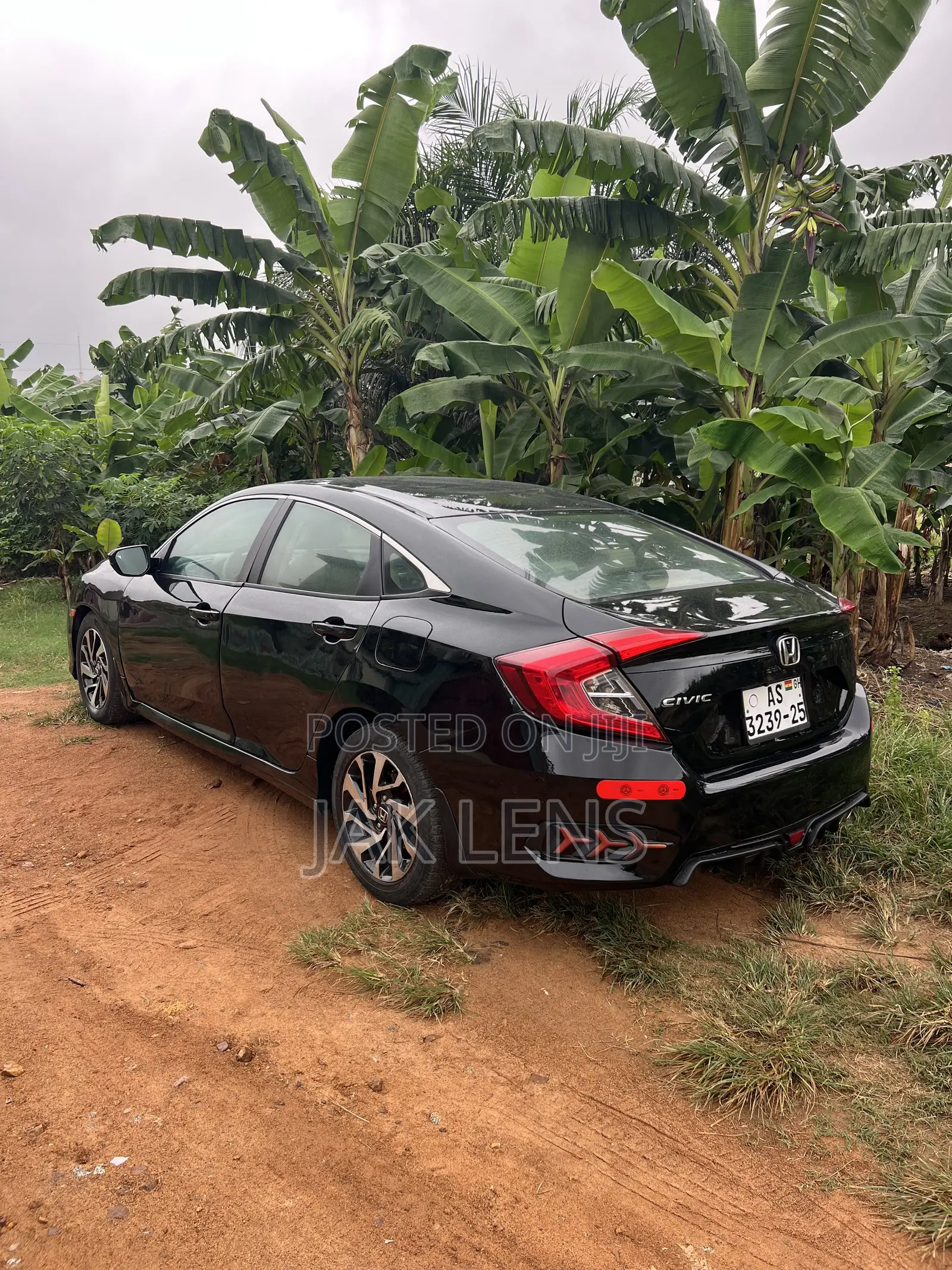 Honda Civic EX 4dr Sedan (1.5L 4cyl) 2016 Black