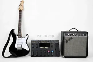 Guitar Effect Pedal + Combo + Yamaha Pacifica Guitar