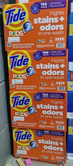 Tide PODS 3.36kg (7.24 LB) 116 0Z, 156 Pacs/Box