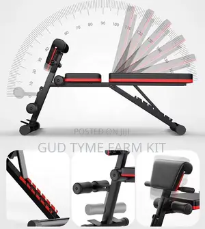 Folding Metal Supine Board Unisex Multifunctional