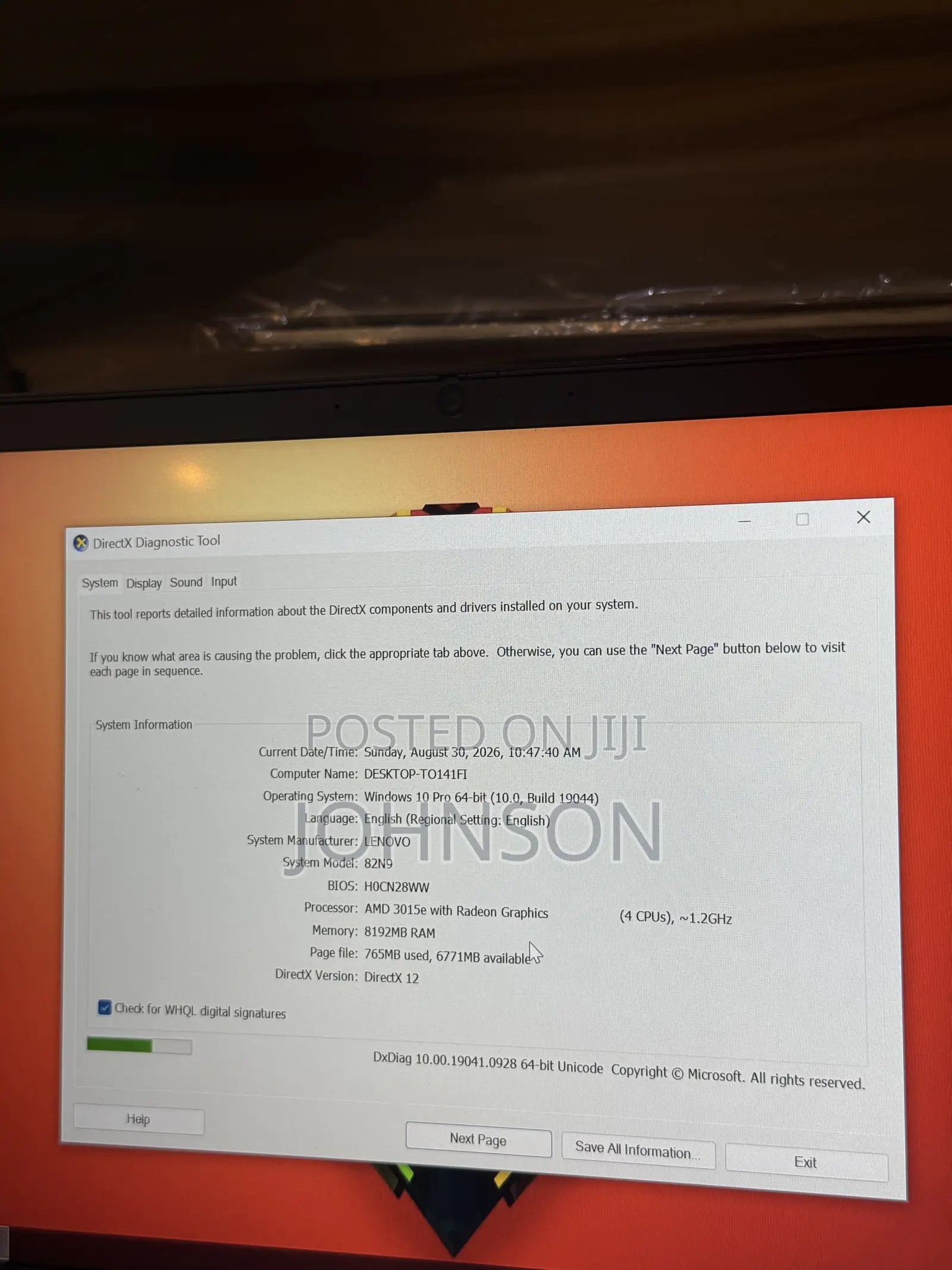 Laptop Lenovo Thinkbook 14 8GB AMD SSD 128GB