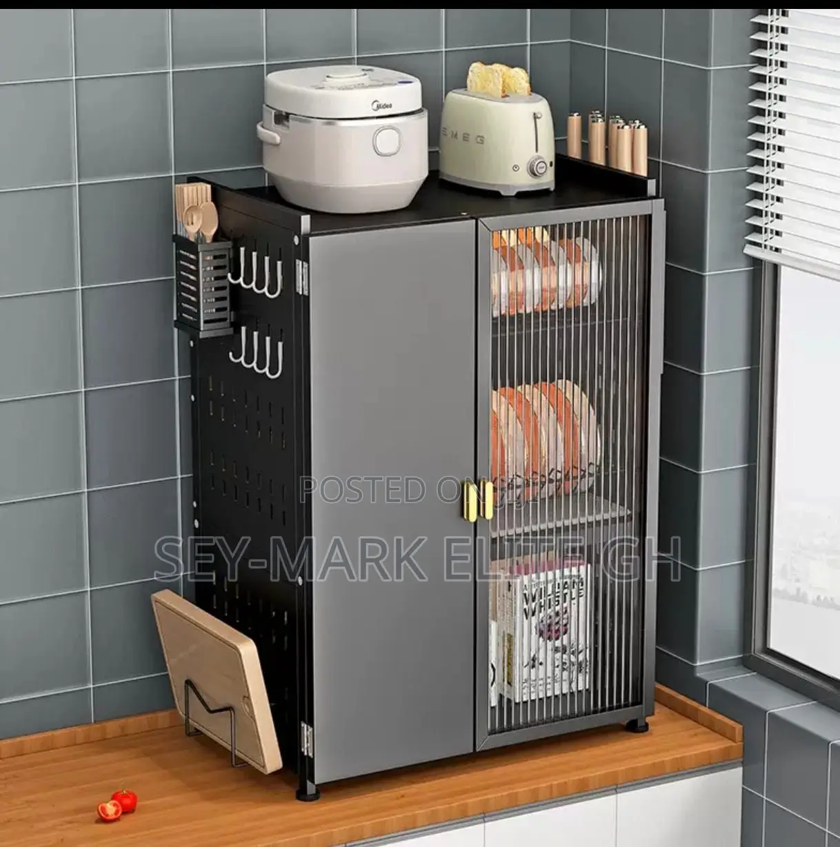 Multifunctional Kitchen Storage Cabinet/Dish Rack