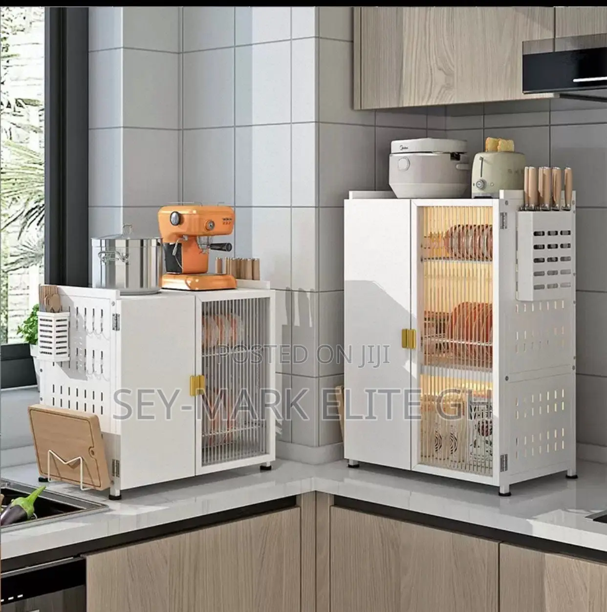 Multifunctional Kitchen Storage Cabinet/Dish Rack