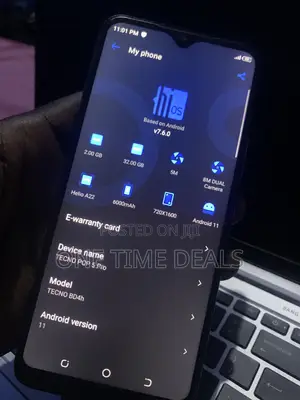 Tecno Pop 5 Pro 32 GB Blue