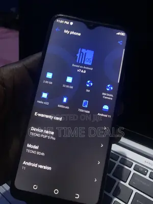 Tecno Pop 5 Pro 32 GB Blue