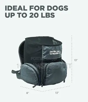 Outward Hound PupPak Dog Front Carrier, Grey, Medium, 12.5" X 9" X 14