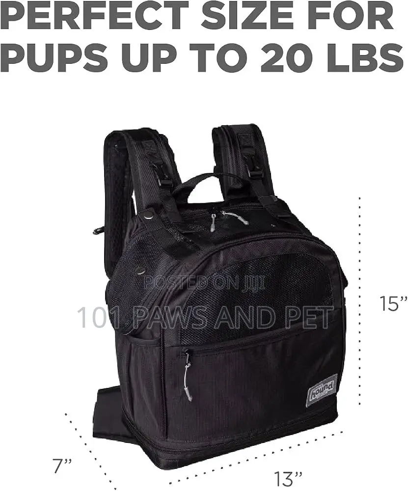 Outward Hound PupPak Dog Front Carrier, Grey, Medium, 12.5" X 9" X 14