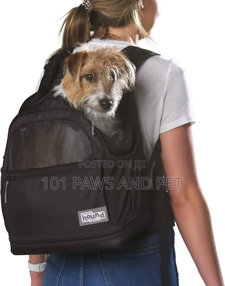 Outward Hound PupPak Dog Front Carrier, Grey, Medium, 12.5" X 9" X 14