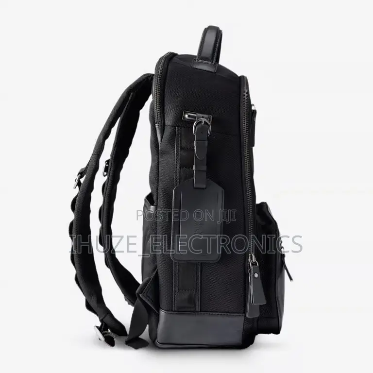 ALLEN EDMONDS Nylon Backpack - BLACK