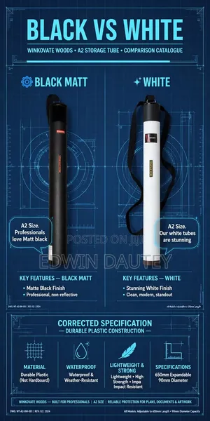 Drawing Paper Storage Tube