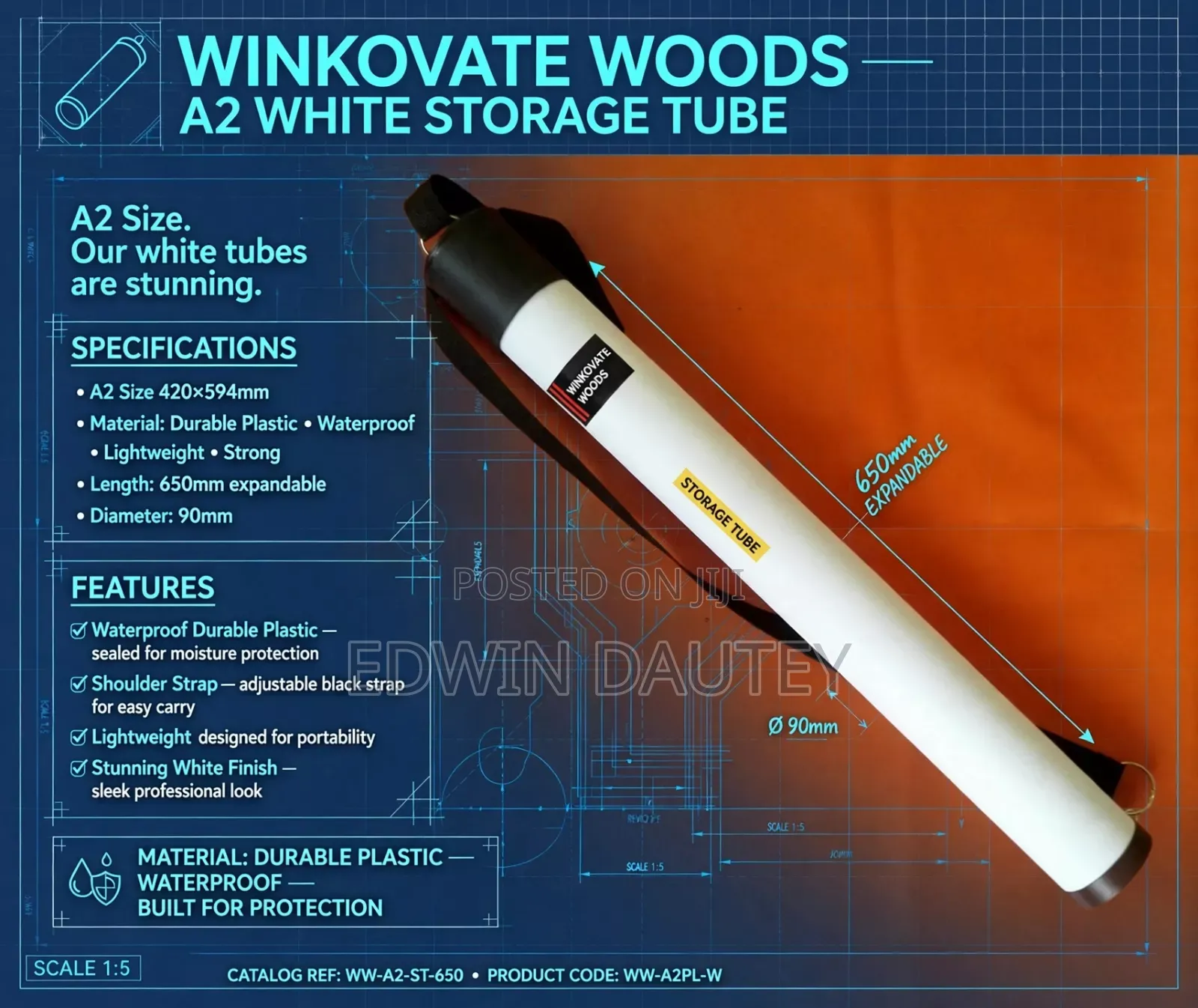 Drawing Paper Storage Tube