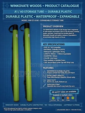 Drawing Paper Storage Tube