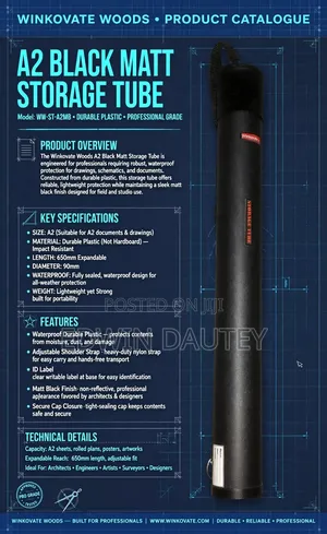 Drawing Paper Storage Tube