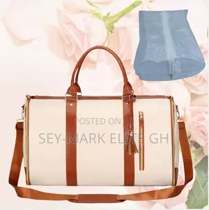 2 in 1 Quality Leather Convertible Duffle Bag