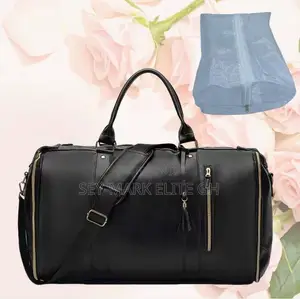 2 in 1 Quality Leather Convertible Duffle Bag