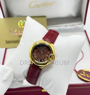 Cartier Chain Strap  and Leather Watch
