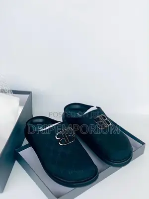 Balenciaga and Versace Half Shoe