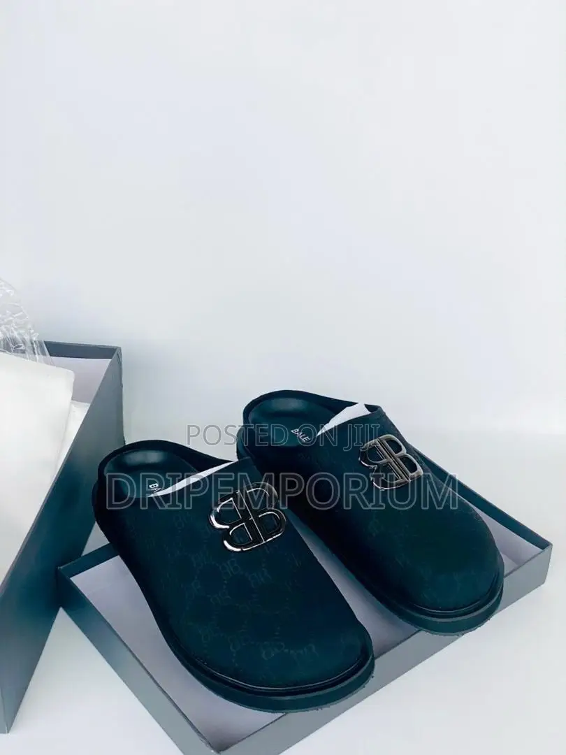 Balenciaga and Versace Half Shoe