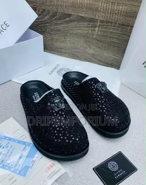 Balenciaga and Versace Half Shoe